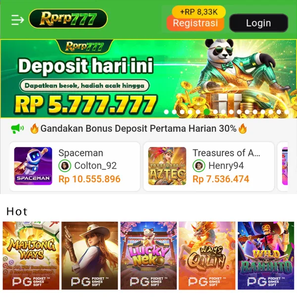 RPRP777 Bonus Member Baru 100%